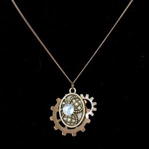 Handmade Steampunk Pendant Necklace